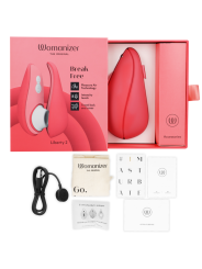 Womanizer - Liberty 2 Stimolatore Clitoride & Ventosa Rosa - WOMANIZER - Succhia Clitoride | erosidea.com
