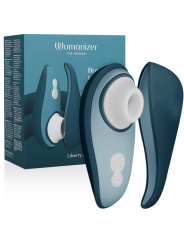 Womanizer - Liberty 2 Stimolatore Clitoride & Ventosa Blu - WOMANIZER - Succhia Clitoride | erosidea.com