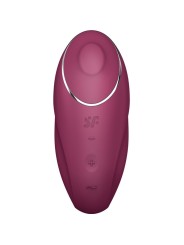 Satisfyer - Tap & Climax 1 Vibratore Lay-On Rosso - SATISFYER LAYONS - Vibratori Clitoride | erosidea.com