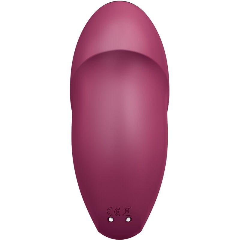 Satisfyer - Tap & Climax 1 Vibratore Lay-On Rosso - SATISFYER LAYONS - Vibratori Clitoride | erosidea.com