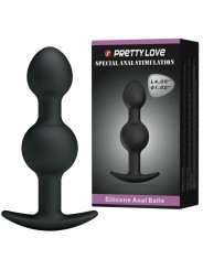 Sfere Anali In Silicone Per Stimolazione Speciale 10.3 Cm Nero - PRETTY LOVE BOTTOM - Ovetti Palline Sfere | erosidea.com