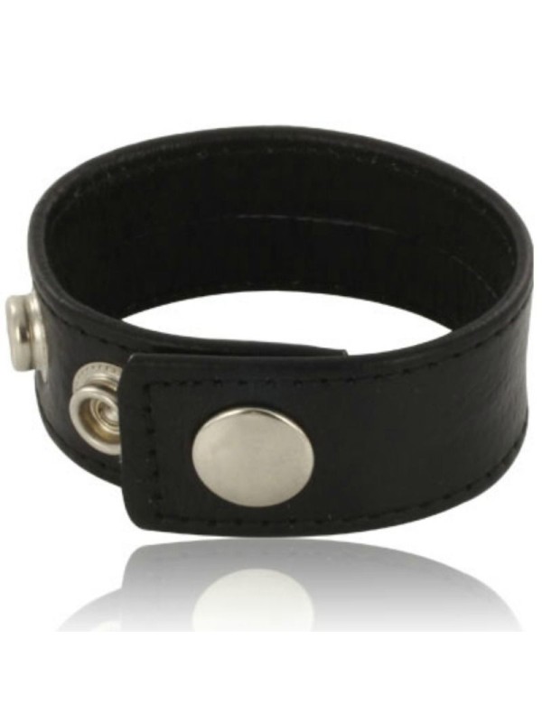 Leather Body - E Cinturino Con Moschettoni - Nero - LEATHER BODY - Anelli Fallici | erosidea.com