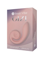 Snail Vibe - Gizi Dual Stimolatore Rosa - SNAIL VIBE - Vibratori | erosidea.com