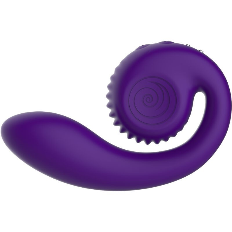 Snail Vibe - Gizi Dual Stimolatore Viola - SNAIL VIBE - Vibratori | erosidea.com