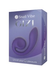 Snail Vibe - Gizi Dual Stimolatore Viola - SNAIL VIBE - Vibratori | erosidea.com