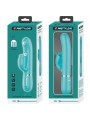 Vibratore Rabbit Con Lingua Verde Acqua - PRETTY LOVE FLIRTATION - Vibratori Rabbit | erosidea.com