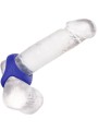 Calexotics - Admiral Anello Sfera Doppio Blu - CALEXOTICS - Anelli Fallici | erosidea.com