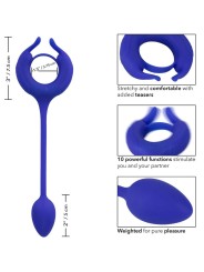Calexotics - Admiral Anello Per Pene Pesato Blu - CALEXOTICS - Anelli Fallici | erosidea.com