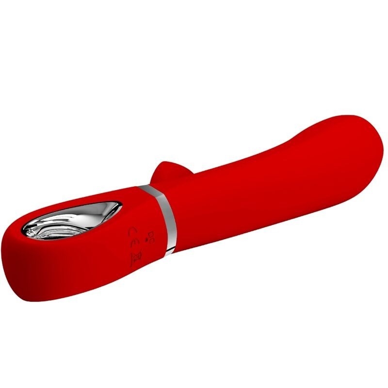 Pretty Love - Vibratore Multifunzione G-Spot Thomas Rosso - PRETTY LOVE FLIRTATION - Vibratori punto G | erosidea.com