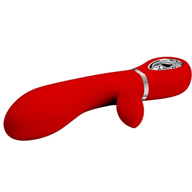 Pretty Love - Vibratore Multifunzione G-Spot Thomas Rosso - PRETTY LOVE FLIRTATION - Vibratori punto G | erosidea.com