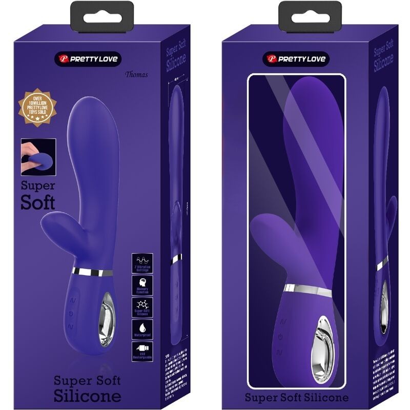 Pretty Love - Vibratore Multifunzione G-Spot Thomas Viola - PRETTY LOVE FLIRTATION - Vibratori punto G | erosidea.com