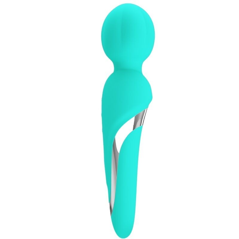 Wand Vibrante Walter Verde Acqua - PRETTY LOVE FLIRTATION - Magic Wand | erosidea.com