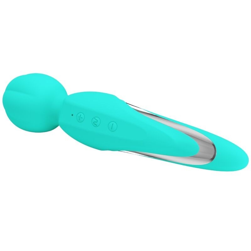 Wand Vibrante Walter Verde Acqua - PRETTY LOVE FLIRTATION - Magic Wand | erosidea.com