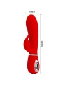 Vibratore Multifunzione G-Spot Prescott Rosso - PRETTY LOVE FLIRTATION - Vibratori punto G | erosidea.com