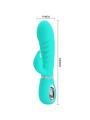 Vibratore Multifunzione G-Spot Prescott Verde Acqua - PRETTY LOVE FLIRTATION - Vibratori punto G | erosidea.com