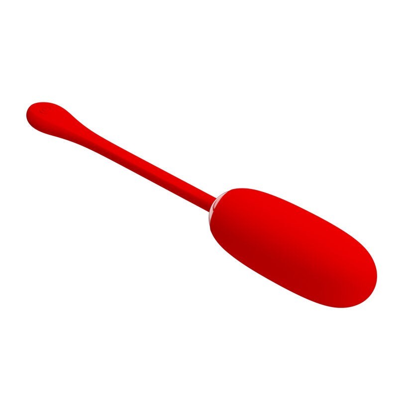 Uovo Vibrante Julius Impermeabile-Ricaricabile Rosso - PRETTY LOVE SMART - Vibratori Mini | erosidea.com