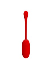 Uovo Vibrante Julius Impermeabile-Ricaricabile Rosso - PRETTY LOVE SMART - Vibratori Mini | erosidea.com