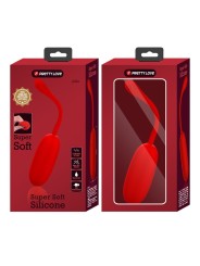 Uovo Vibrante Julius Impermeabile-Ricaricabile Rosso - PRETTY LOVE SMART - Vibratori Mini | erosidea.com