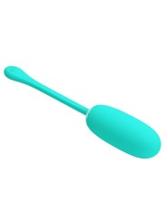 Uovo Vibrante Julius Impermeabile-Ricaricabile Verde Acqua - PRETTY LOVE SMART - Vibratori Mini | erosidea.com