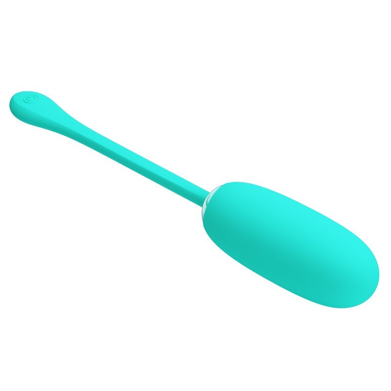 Uovo Vibrante Julius Impermeabile-Ricaricabile Verde Acqua - PRETTY LOVE SMART - Vibratori Mini | erosidea.com