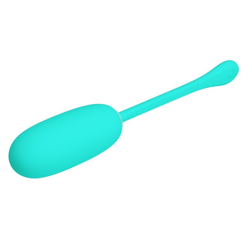 Uovo Vibrante Julius Impermeabile-Ricaricabile Verde Acqua - PRETTY LOVE SMART - Vibratori Mini | erosidea.com