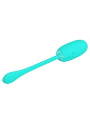 Uovo Vibrante Julius Impermeabile-Ricaricabile Verde Acqua - PRETTY LOVE SMART - Vibratori Mini | erosidea.com