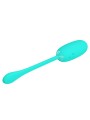 Uovo Vibrante Julius Impermeabile-Ricaricabile Verde Acqua - PRETTY LOVE SMART - Vibratori Mini | erosidea.com
