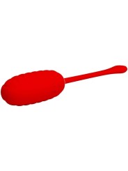 Uovo Vibrante Ricaricabile Kirk Rosso - PRETTY LOVE SMART - Vibratori Mini | erosidea.com