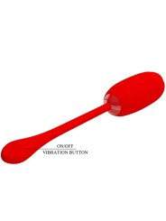 Uovo Vibrante Ricaricabile Kirk Rosso - PRETTY LOVE SMART - Vibratori Mini | erosidea.com