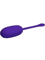 Uovo Vibrante Ricaricabile Kirk Viola - PRETTY LOVE SMART - Vibratori Mini | erosidea.com