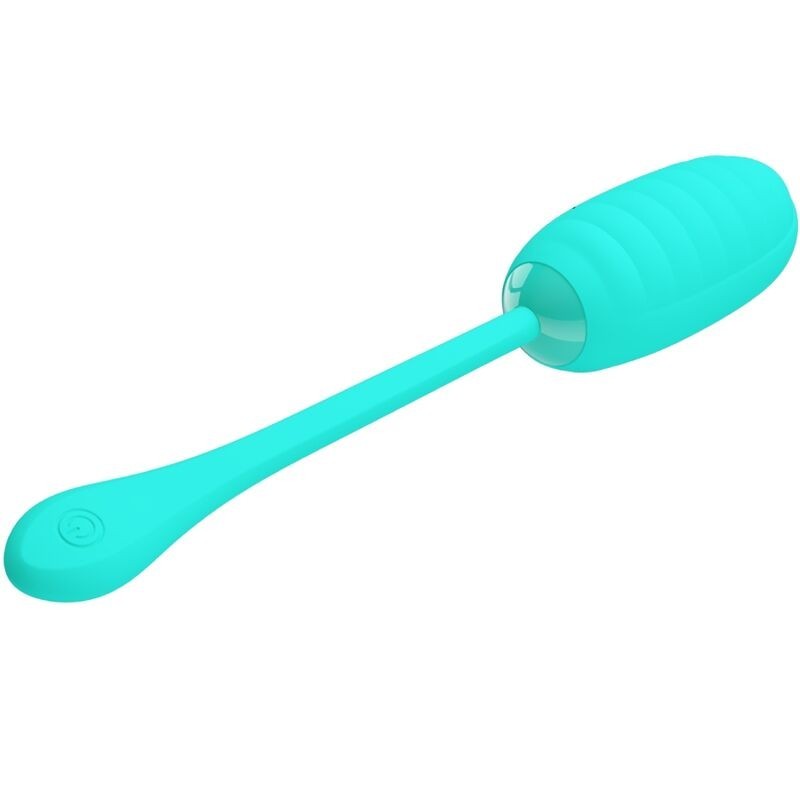 Uovo Vibrante Ricaricabile Kirk Verde Acqua - PRETTY LOVE SMART - Vibratori Mini | erosidea.com