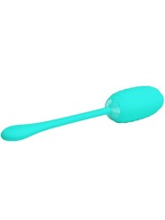 Uovo Vibrante Ricaricabile Kirk Verde Acqua - PRETTY LOVE SMART - Vibratori Mini | erosidea.com