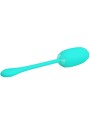 Uovo Vibrante Ricaricabile Kirk Verde Acqua - PRETTY LOVE SMART - Vibratori Mini | erosidea.com