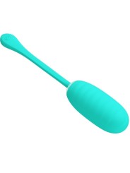 Uovo Vibrante Ricaricabile Kirk Verde Acqua - PRETTY LOVE SMART - Vibratori Mini | erosidea.com