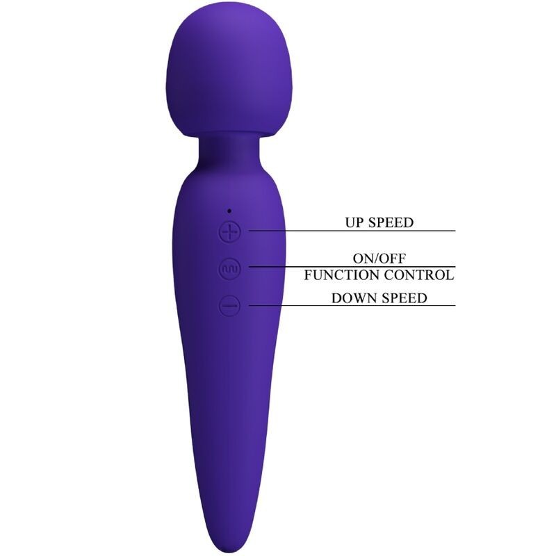 Pretty Love - Massaggiatore Meredith 12 Modalit Di Vibrazione Viola - PRETTY LOVE SMART - Vibratori | erosidea.com