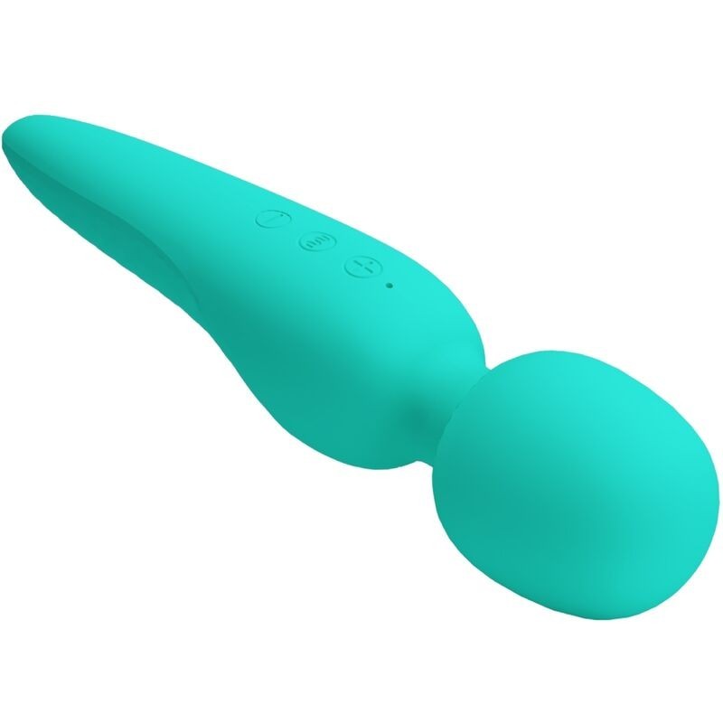 Massaggiatore Meredith 12 Modalit Di Vibrazione Verde Acqua - PRETTY LOVE SMART - Vibratori | erosidea.com