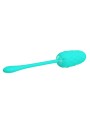 Uovo Vibrante Con Texture Marina Ricaricabile Verde Acqua - PRETTY LOVE SMART - Vibratori Mini | erosidea.com