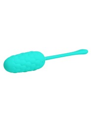 Uovo Vibrante Con Texture Marina Ricaricabile Verde Acqua - PRETTY LOVE SMART - Vibratori Mini | erosidea.com