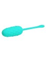 Uovo Vibrante Con Texture Marina Ricaricabile Verde Acqua - PRETTY LOVE SMART - Vibratori Mini | erosidea.com