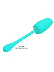 Uovo Vibrante Con Texture Marina Ricaricabile Verde Acqua - PRETTY LOVE SMART - Vibratori Mini | erosidea.com