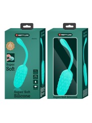 Uovo Vibrante Con Texture Marina Ricaricabile Verde Acqua - PRETTY LOVE SMART - Vibratori Mini | erosidea.com