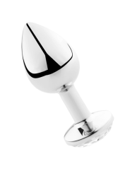 Secretplay - Plug Anale Trasparente Alluminio 8 Cm - SECRETPLAY TOYS - Plug e Catene Anali | erosidea.com