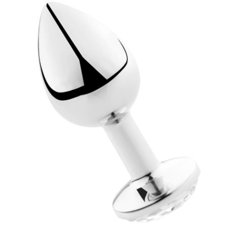 Secretplay - Plug Anale Trasparente Alluminio 8 Cm - SECRETPLAY TOYS - Plug e Catene Anali | erosidea.com