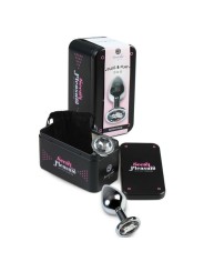 Secretplay - Plug Anale Trasparente Alluminio 8 Cm - SECRETPLAY TOYS - Plug e Catene Anali | erosidea.com