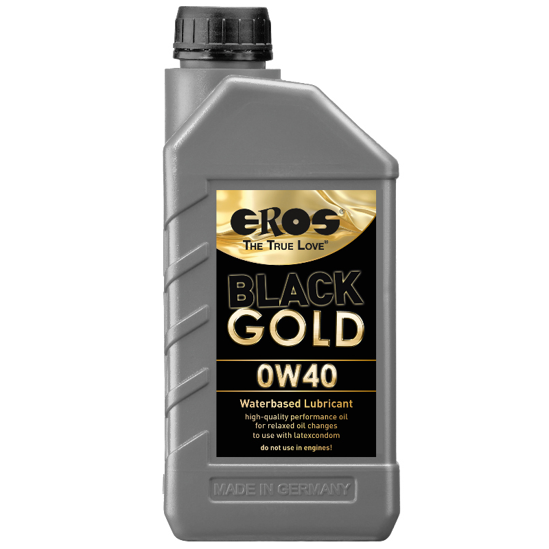 Eros - Black Gold 0W40 Lubrificante A Base Acqua 1000 Ml - EROS CLASSIC LINE - A Base Acqua | erosidea.com