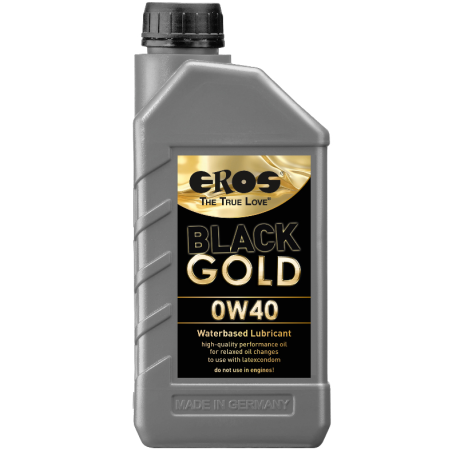 Eros - Black Gold 0W40 Lubrificante A Base Acqua 1000 Ml - EROS CLASSIC LINE - A Base Acqua | erosidea.com