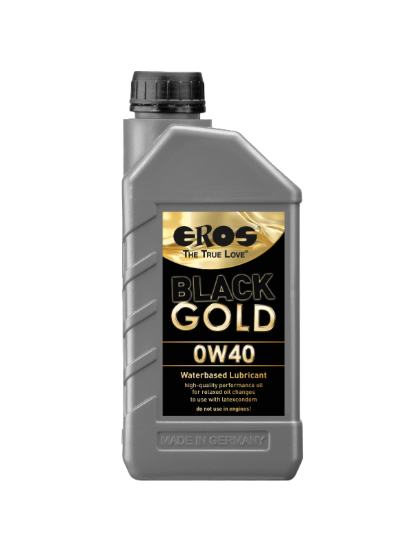 Eros - Black Gold 0W40 Lubrificante A Base Acqua 1000 Ml - EROS CLASSIC LINE - A Base Acqua | erosidea.com