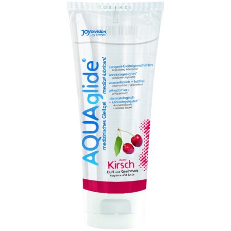 Joydivision Aquaglide - Lubrificante Ciliegia 100 Ml - JOYDIVISION AQUAGLIDE - Aromatizzati e Commestibili | erosidea.com