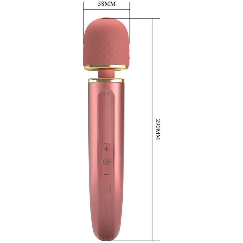 Massaggiatore 7 Modalit Di Vibrazione Rosa - PRETTY LOVE SMART - Magic Wand | erosidea.com
