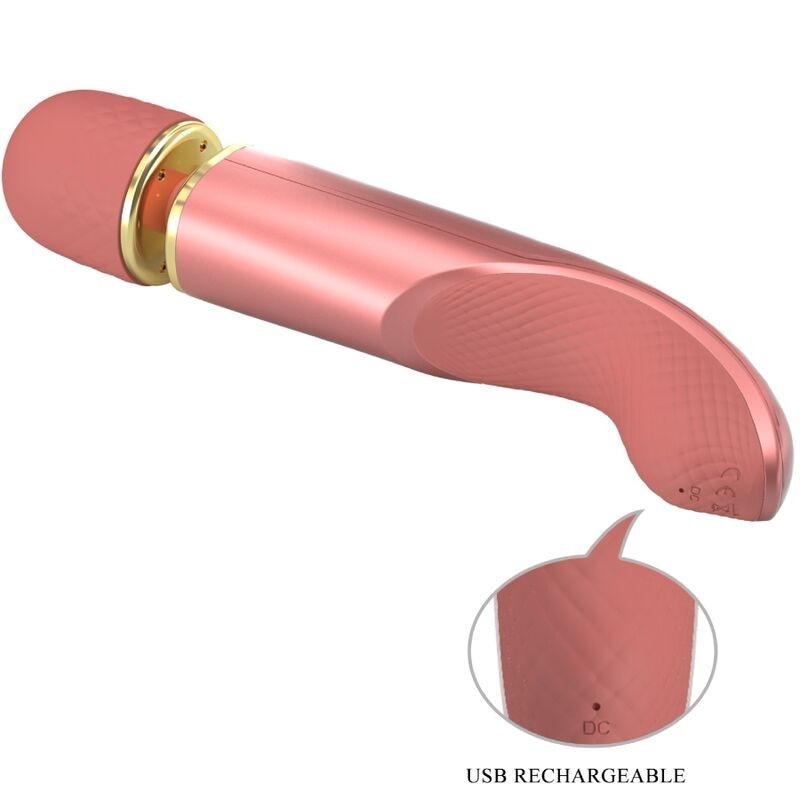 Massaggiatore 7 Modalit Di Vibrazione Rosa - PRETTY LOVE SMART - Magic Wand | erosidea.com